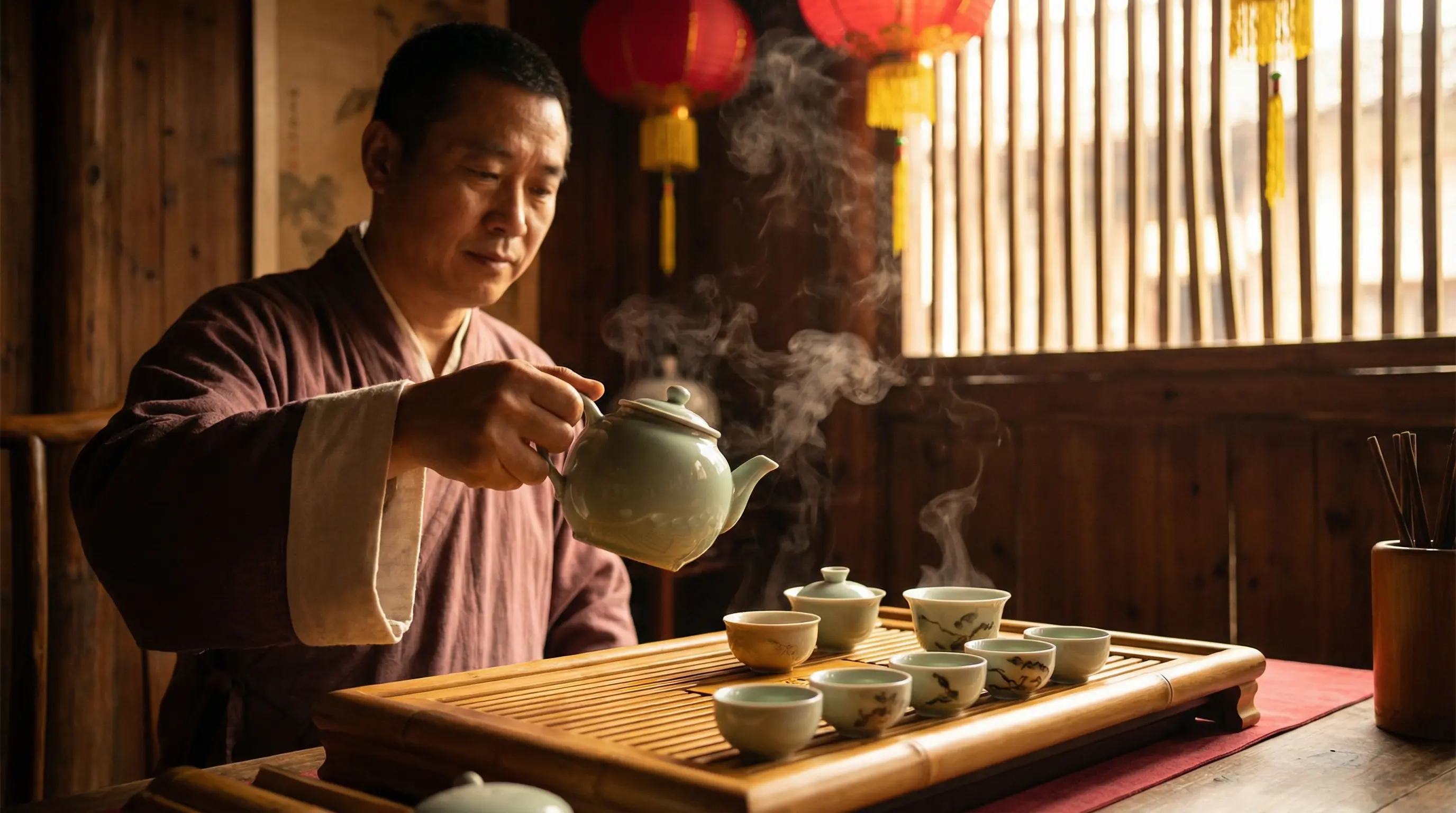 手机聊天软件排行 茶道文化纪录片封面